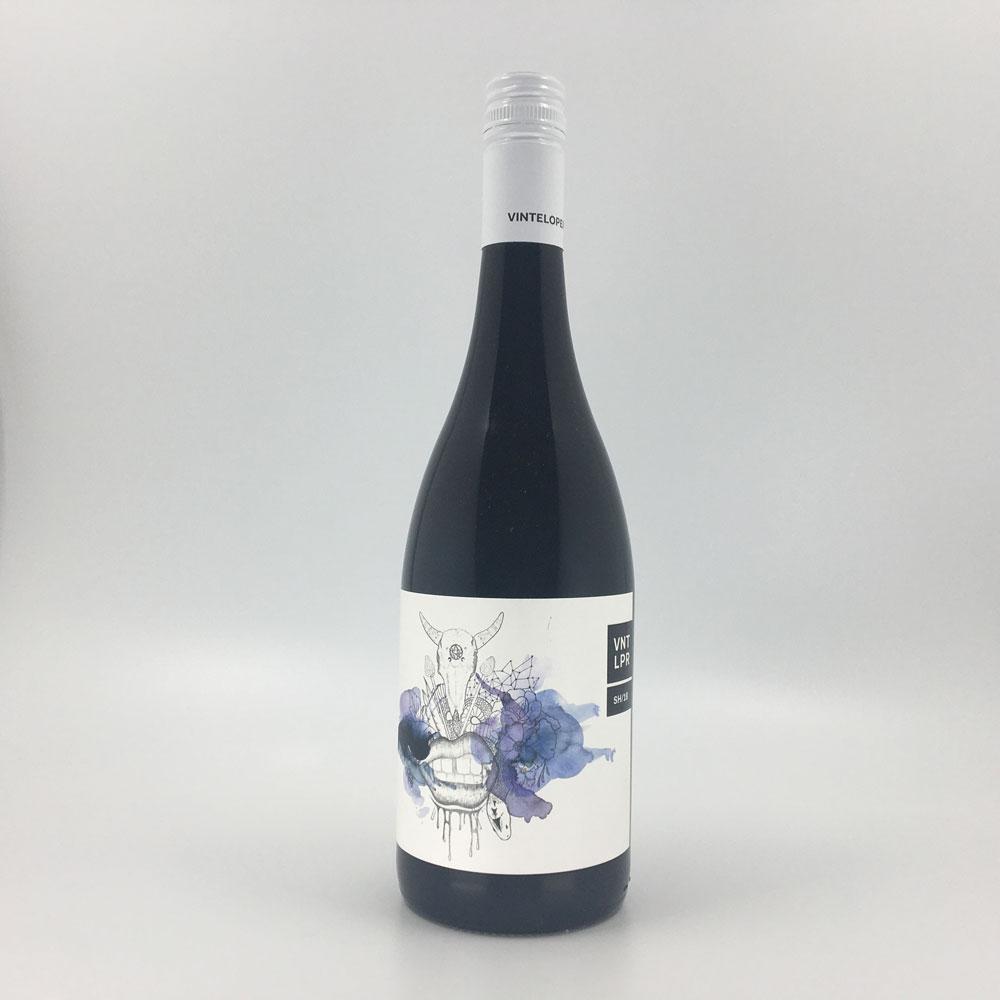 bottle of VINTELOPER SHIRAZ 2018 Red Wine Cultivate Local