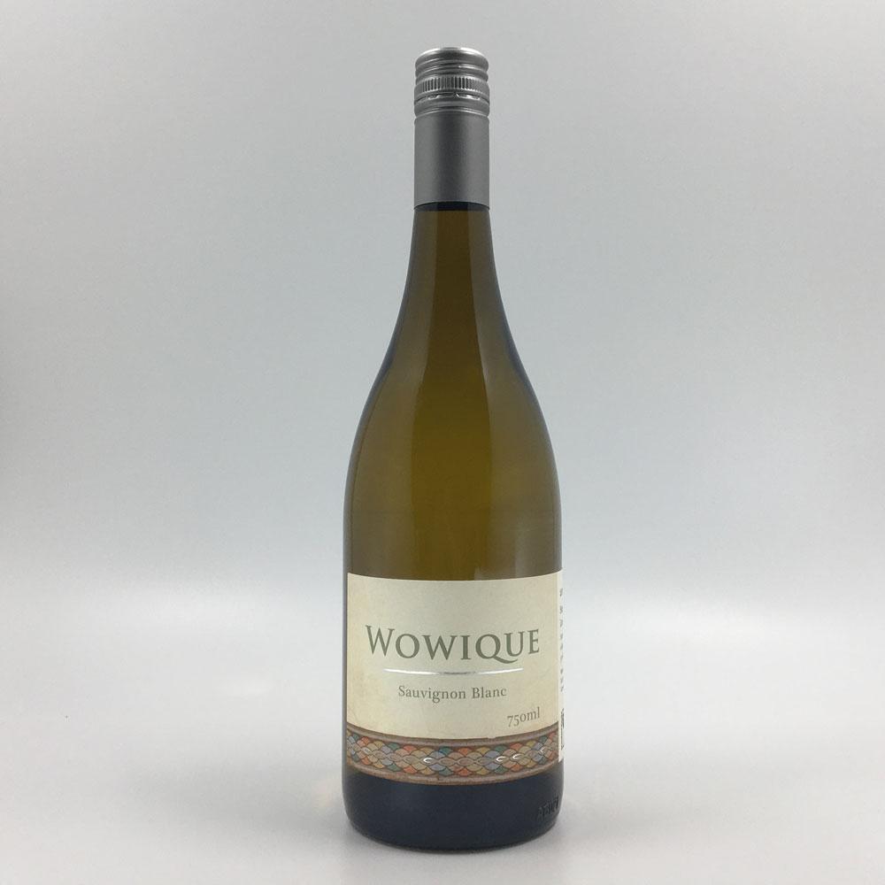 bottle of WOWIQUE SAUVIGNON BLANC BARREL AGED 2016 White Wine Cultivate Local